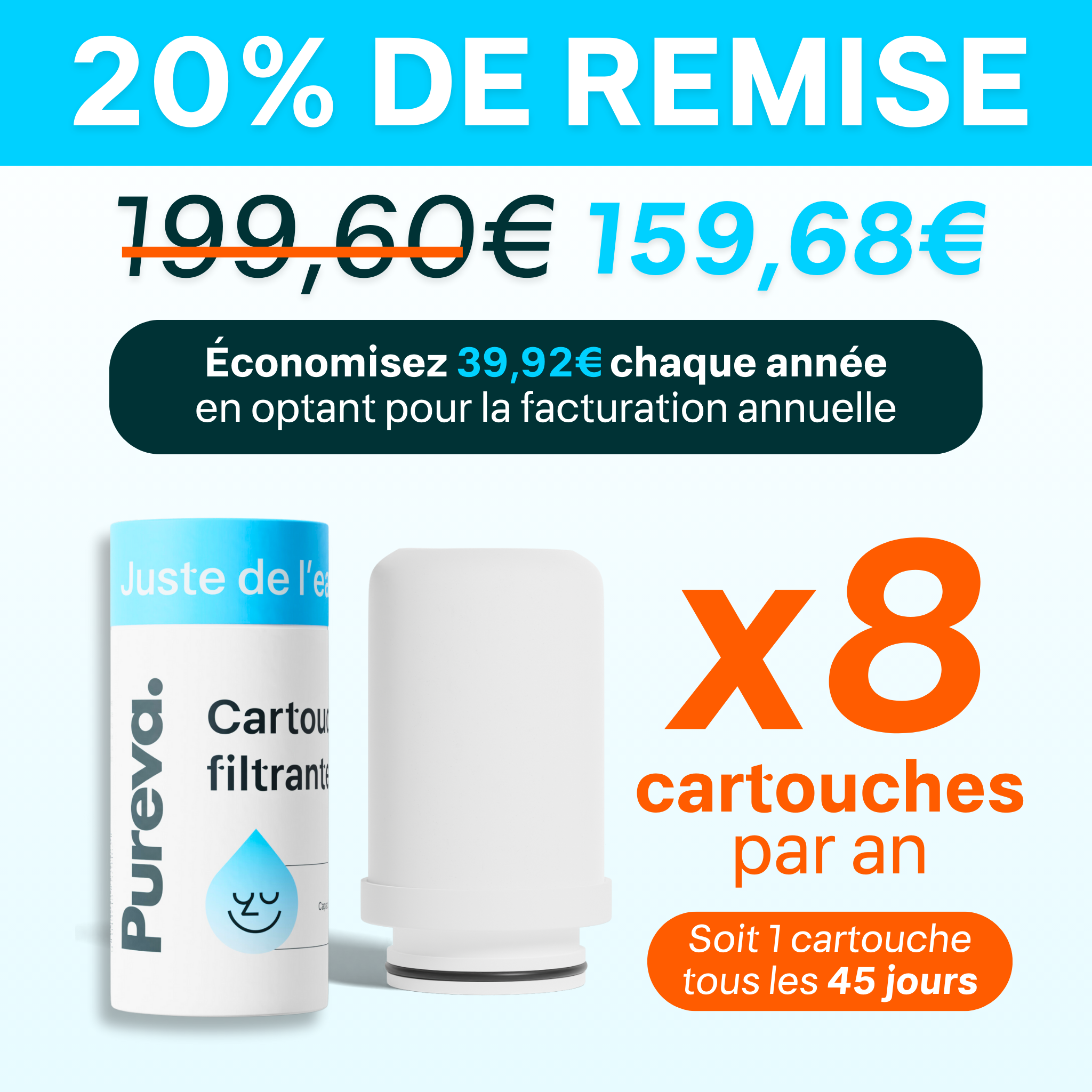 Pureva One Cartridges (12-Month Supply)
